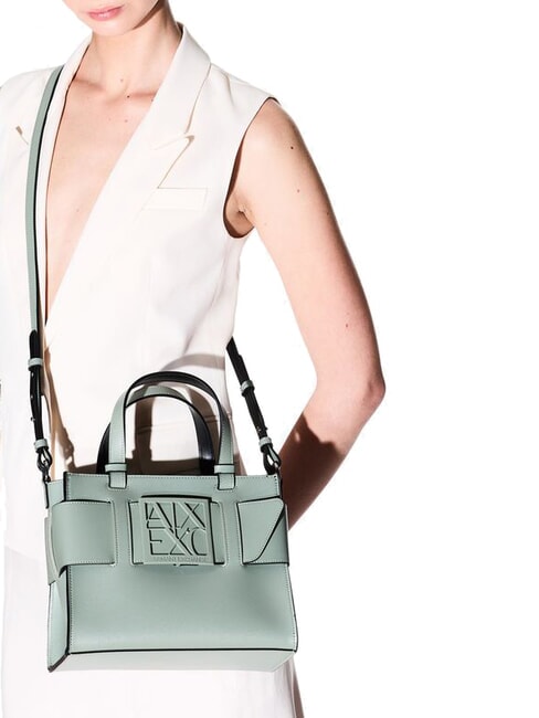 SUSIE Handbag tote, with shoulder strap sage - Women’s Bags