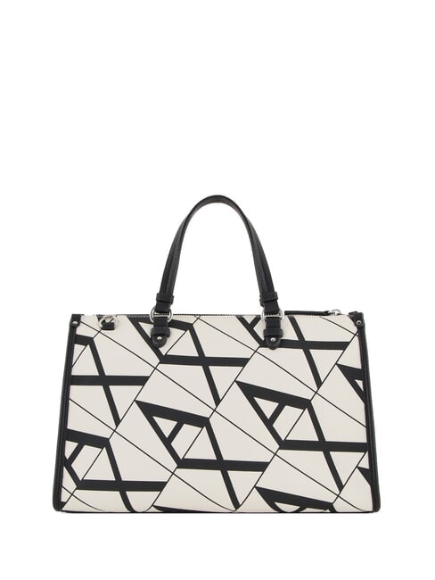 GYNGER Handbag with shoulder strap white/black - Women’s Bags