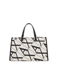 ARMANI EXCHANGE GYNGER Handbag with shoulder strap white/black - Women’s Bags - 4