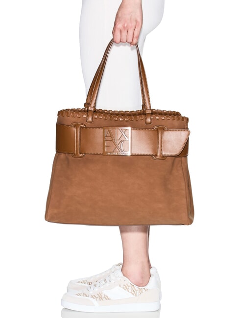 SUSIE SOFT Medium shopping bag light whisky - Women&rsquo;s Bags