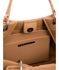 ARMANI EXCHANGE WAVE Large perforated handbag camel pink - Women&rsquo;s Bags - 4