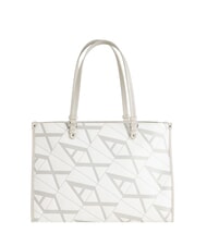 ARMANI EXCHANGE GYNGER Shoulder bag with all-over logo print white/valley - Women&rsquo;s Bags - 2