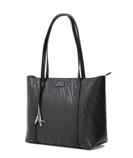 ARMANI EXCHANGE SILVYE MONOGRAM Shoulder shopping bag black/black - Women’s Bags - 2