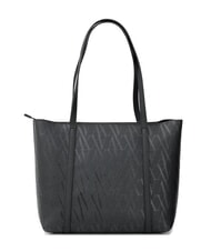 ARMANI EXCHANGE SILVYE MONOGRAM Shoulder shopping bag black/black - Women’s Bags - 3