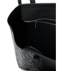 ARMANI EXCHANGE SILVYE MONOGRAM Shoulder shopping bag black/black - Women’s Bags - 4