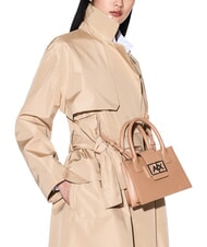 ARMANI EXCHANGE JODIE Mini satchel bag camel pink - Women&rsquo;s Bags - 6