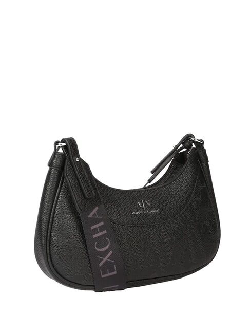 WAVE Medium perforated shoulder bag black - Women’s Bags