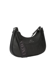 ARMANI EXCHANGE WAVE Medium perforated shoulder bag black - Women’s Bags - 2