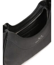 ARMANI EXCHANGE WAVE Medium perforated shoulder bag black - Women’s Bags - 4