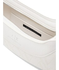 ARMANI EXCHANGE WAVE Medium perforated shoulder bag brilliant white - Women&rsquo;s Bags - 5
