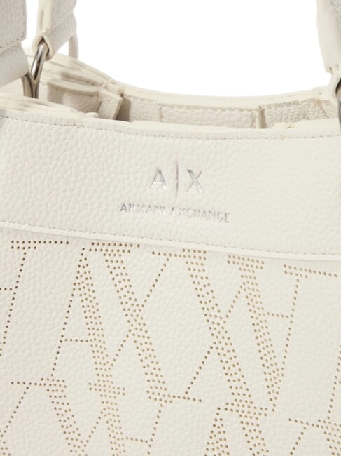 WAVE Medium perforated bag with shoulder strap brilliant white - Women&rsquo;s Bags