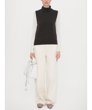 ARMANI EXCHANGE WAVE Medium perforated bag with shoulder strap brilliant white - Women&rsquo;s Bags - 5