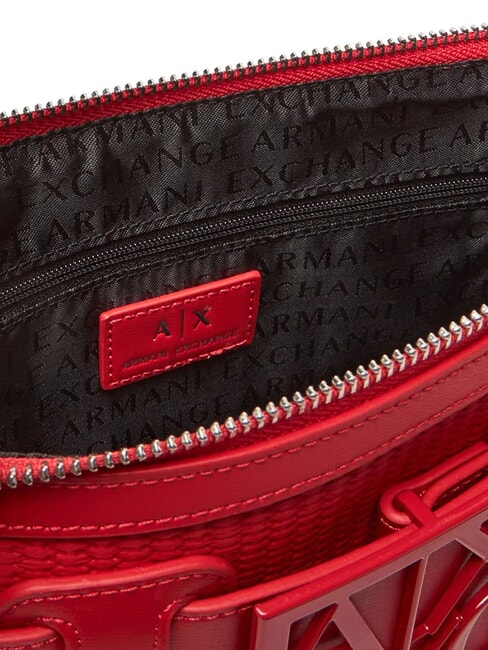 SUSIE STRAW Shoulder bag with logo red - Women’s Bags