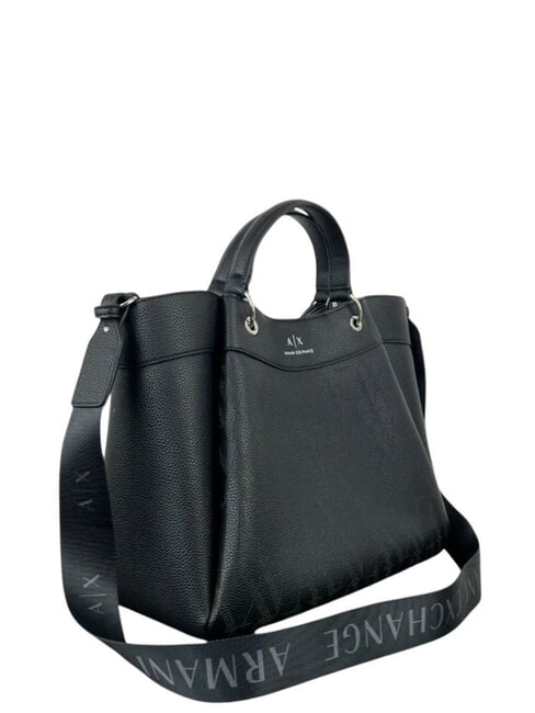 WAVE Large perforated handbag black - Women’s Bags