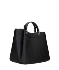 ARMANI EXCHANGE WAVE Large perforated handbag black - Women’s Bags - 4