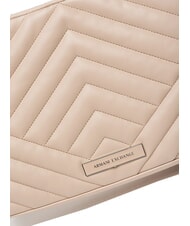ARMANI EXCHANGE VICTORIA Quilted sack bag rose mirage - Women’s Bags - 4