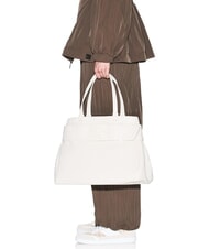 ARMANI EXCHANGE SUSIE SOFT Shoulder bag with buckle off-white - Women&rsquo;s Bags - 6