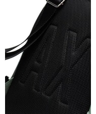 ARMANI EXCHANGE LOGO ALL OVER Backpack with pocket sage - Women&rsquo;s Bags - 3