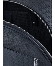 ARMANI EXCHANGE ELBA Backpack with embossed logo and laptop pocket deep navy - Laptop backpacks - 4