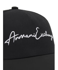 ARMANI EXCHANGE BASEBALL HAT Cap with embroidered logo jet set - Hats - 3