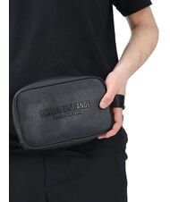 ARMANI EXCHANGE MIAMI Beauty case with wristband black - Beauty Case - 4