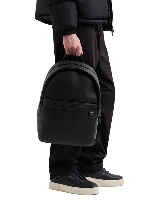 TULUM Backpack with laptop pocket black - Laptop backpacks