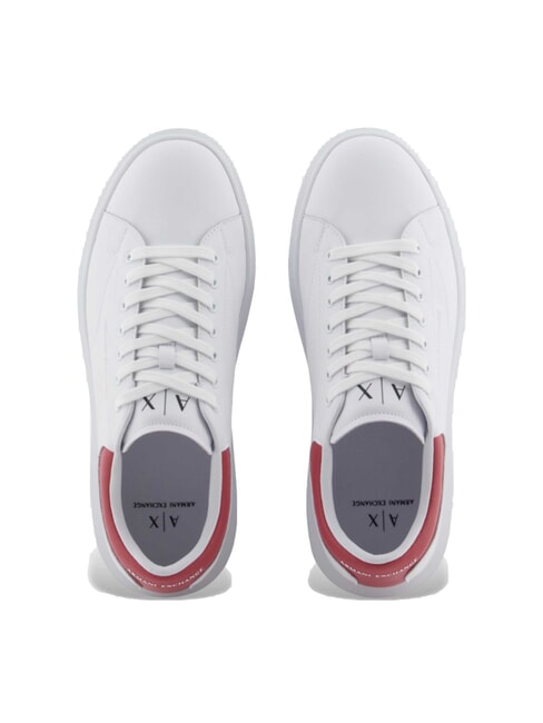 ACTION Leather sneakers op.white+cardinal - Men’s shoes