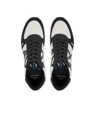ARMANI EXCHANGE RIO Low sneakers d.navy+j.set+off.wht - Men&rsquo;s shoes - 3