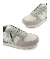 ARMANI EXCHANGE RIO Sneakers grey+d.frosty green - Women’s shoes - 3