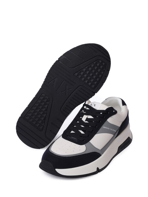 A|X Sneakers with contrasting details off white + deep navy - Men&rsquo;s shoes