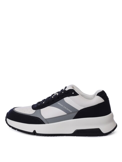 A|X Sneakers with contrasting details off white + deep navy - Men&rsquo;s shoes