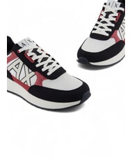 ARMANI EXCHANGE DUSSELDORF Sneakers Man off wht+cardin+navy - Men’s shoes - 4