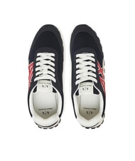 ARMANI EXCHANGE A|X Sneakers deep navy+cardinal - Men&rsquo;s shoes - 3