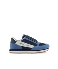 ARMANI EXCHANGE OSAKA Sneakers Man blue+navy+off-white - Men’s shoes - 2