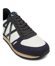 ARMANI EXCHANGE RIO Low sneakers d.navy+j.set+off.wht - Men&rsquo;s shoes - 4