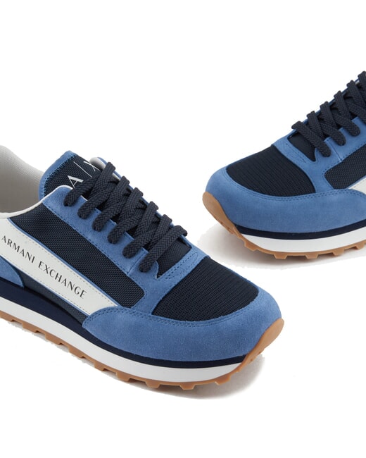 OSAKA Sneakers Man blue+navy+off-white - Men’s shoes