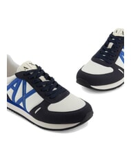 ARMANI EXCHANGE RIO Low sneakers deep navy + off-white - Men’s shoes - 3