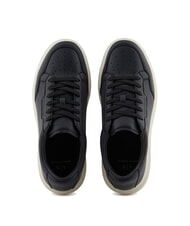ARMANI EXCHANGE A|X Basic sneakers with stitching Black / black - Men’s shoes - 4