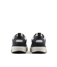 ARMANI EXCHANGE A|X Sneakers with mesh inserts and logo deep navy + off-white - Men’s shoes - 5
