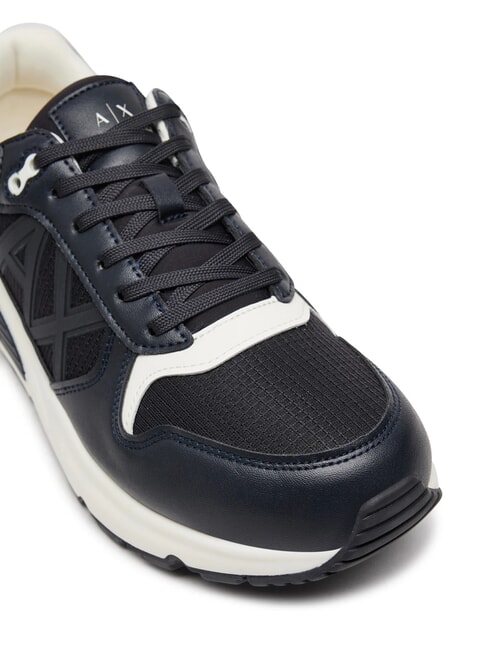 A|X Sneakers with side logo deep navy + off-white - Men&rsquo;s shoes