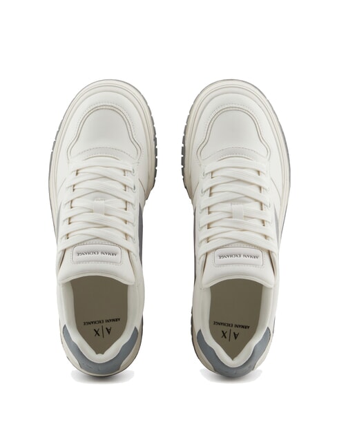 A|X Sneakers with contrasting side band off white + neutral grey - Men&rsquo;s shoes