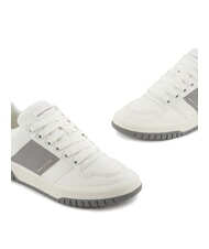 ARMANI EXCHANGE A|X Sneakers with contrasting side band off white + neutral grey - Men&rsquo;s shoes - 4