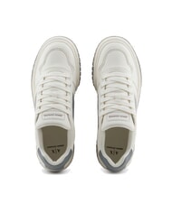 ARMANI EXCHANGE A|X Sneakers with contrasting side band off white + neutral grey - Men&rsquo;s shoes - 3