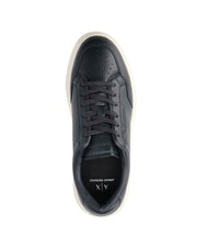 ARMANI EXCHANGE A|X Basic sneakers with stitching deep navy - Men&rsquo;s shoes - 4