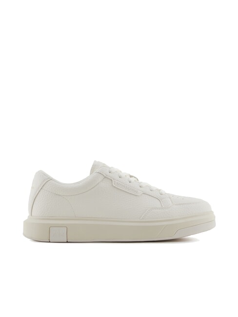 A|X Basic sneakers with stitching WHITE / OFF WHITE - Men&rsquo;s shoes