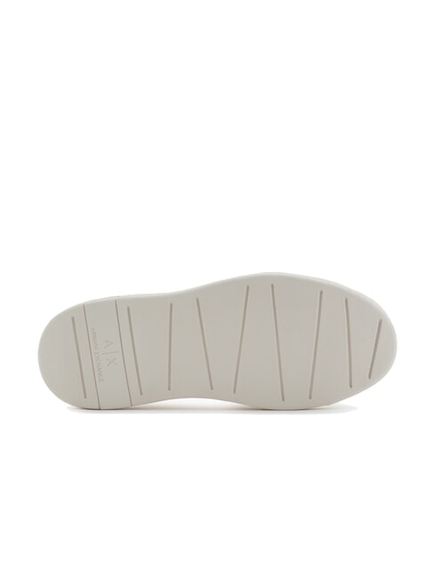 A|X Basic sneakers with stitching WHITE / OFF WHITE - Men&rsquo;s shoes