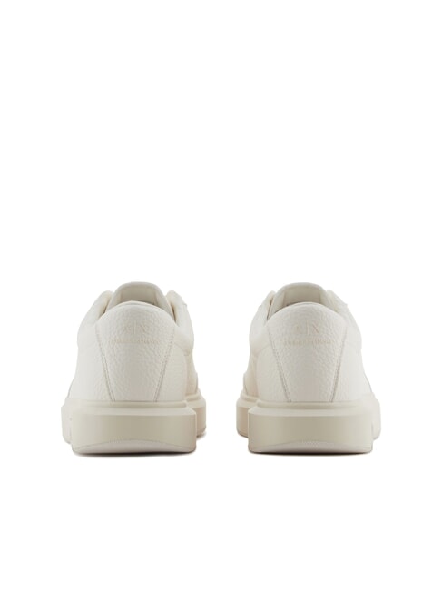 A|X Basic sneakers with stitching WHITE / OFF WHITE - Men’s shoes