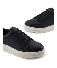 ARMANI EXCHANGE A|X Basic sneakers with stitching Black / black - Men&rsquo;s shoes - 3