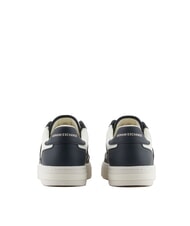 ARMANI EXCHANGE A|X Sneakers with contrasting inserts Off White + Jet Set - Men&rsquo;s shoes - 5