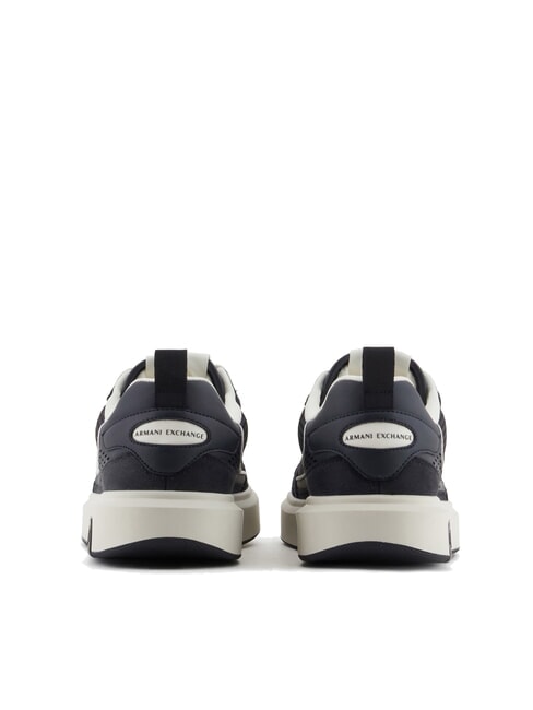 A|X Sneakers with mesh inserts and logo deep navy + off-white - Men’s shoes